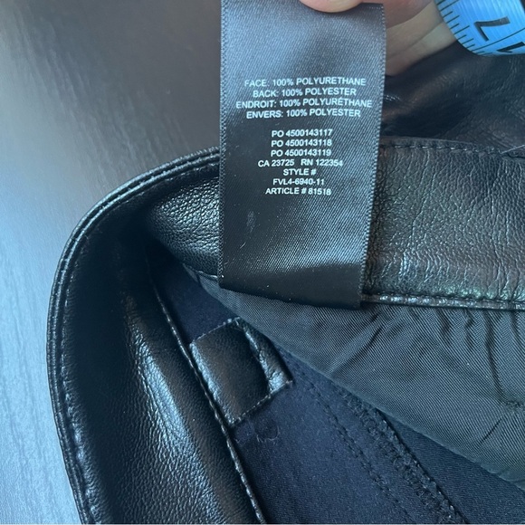 Wilfred The Melina Vegan Leather Pant Size 8 - Picture 7 of 10